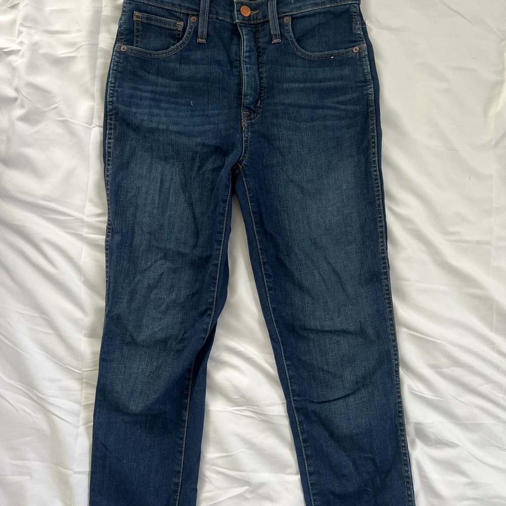 Madewell blue jeans